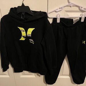 Hurley Kids Matching Set - Black and Yellow